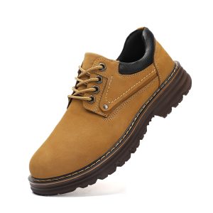 New top layer cowhide rhubarb boots tooling shoes Martin boots - Image 6
