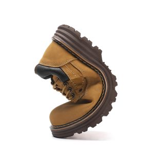 New top layer cowhide rhubarb boots tooling shoes Martin boots - Image 7