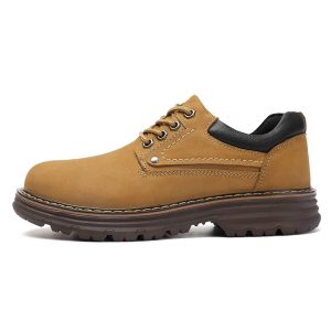 New top layer cowhide rhubarb boots tooling shoes Martin boots - Image 5