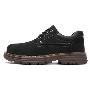 New top layer cowhide rhubarb boots tooling shoes Martin boots - Image 2