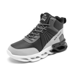 Popular autumn and winter high-top sneakers men's shoes - Image 5