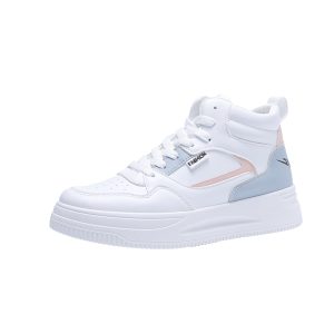 Autumn high-top flat sneakers casual student women's shoes - Image 2