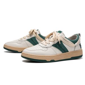 retro moral training sneakers trendy shoes men's white shoes - Image 2
