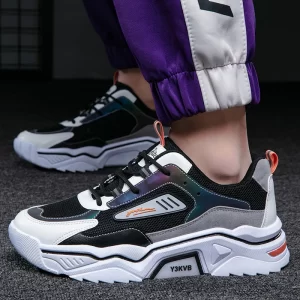 Fashion Man Casual Shoes Outdoor Man White Sneakers High Quality Platform Shoes For Man - Image 6