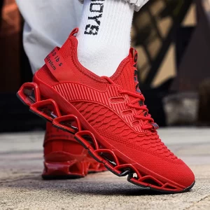 New Men's Autumn Running Shoes Outdoor Platform Tenis Masculino Soft Soled Breathable Casual Sneakers Trend Mesh Shoes 2024 - Image 3