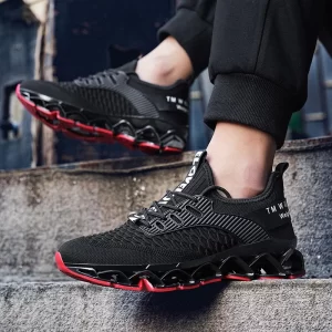 New Men's Autumn Running Shoes Outdoor Platform Tenis Masculino Soft Soled Breathable Casual Sneakers Trend Mesh Shoes 2024 - Image 2