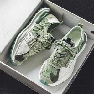 Summer new mesh breathable shoes Casual Versatile Men's Sneakers Shoe Outdoor fashion Shoes Lace Up Male Flats Tenis Zapatos