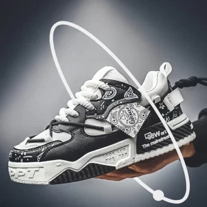 Men Sneakers Ventilate Skate Shoes New Outdoor Casual Shoe Lace Up Vulcanized Shoes for Men Luxury Tenis Shoes Zapatillas Hombre - Image 6