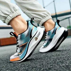 Men's Sneakers Professional Marathon Lightweight Carbon Plate Sports Running Shoes Anti-Slip Shock Absorbing Training Shoes - Image 4