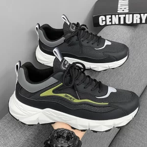 Autumn Men's Casual Shoes Luxury Brand Platform Chunky Sneakers Men Trainers Sports Shoes Comfort Running Shoes Zapatos Hombre - Image 6