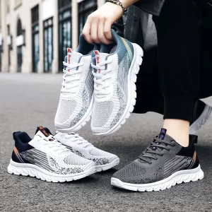 Lightweight Men's Shoes Breathable Comfortable Running Shoes Soft Sole Working Sports Shoes Outdoor Casual Sneakers Men - Image 6