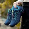2025 New Men Running shoes Outdoor Breathable Anti-skid Wear-resistant Lace-up Sneakers Male Jogging Training Travel Sport Shoes