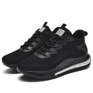 2024 Casual Shoes Breathable and Anti slip Walking Shoes Men's Shoes Outdoor Comfortable and Fashionable Lace up Running Shoes - Image 4