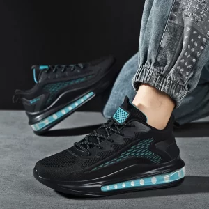 2024 Casual Shoes Breathable and Anti slip Walking Shoes Men's Shoes Outdoor Comfortable and Fashionable Lace up Running Shoes - Image 5