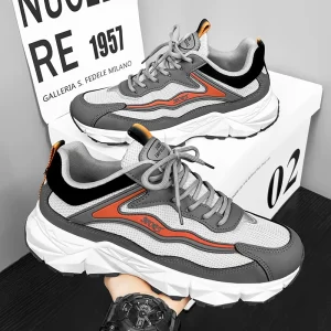 Autumn Men's Casual Shoes Luxury Brand Platform Chunky Sneakers Men Trainers Sports Shoes Comfort Running Shoes Zapatos Hombre - Image 4