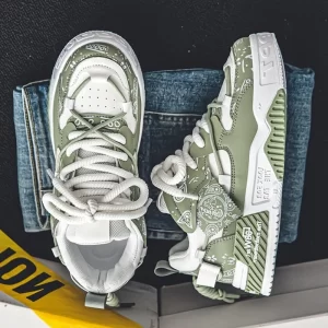 Men Sneakers Ventilate Skate Shoes New Outdoor Casual Shoe Lace Up Vulcanized Shoes for Men Luxury Tenis Shoes Zapatillas Hombre - Image 5