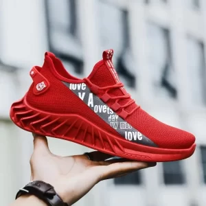 New Spring and Autumn Soft soled Running Men's Mesh Breathable Casual Sports Shoes Men's Coconut Trendy Shoes Men's Shoes - Image 3