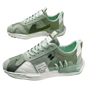 Summer new mesh breathable shoes Casual Versatile Men's Sneakers Shoe Outdoor fashion Shoes Lace Up Male Flats Tenis Zapatos - Image 5