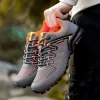 2025 New Men Running shoes Outdoor Breathable Anti-skid Wear-resistant Lace-up Sneakers Male Jogging Training Travel Sport Shoes - Image 2