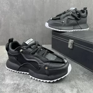 48 size summer men's shoes 2024 new men's mesh breathable sneakers height increasing sports comfortable casual shoes for men - Image 2