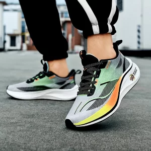 Men's Sneakers Professional Marathon Lightweight Carbon Plate Sports Running Shoes Anti-Slip Shock Absorbing Training Shoes - Image 5