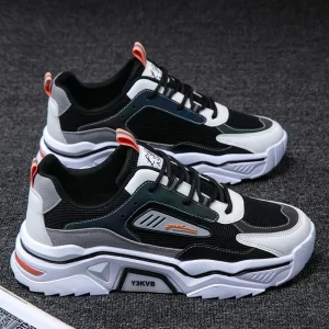 Fashion Man Casual Shoes Outdoor Man White Sneakers High Quality Platform Shoes For Man - Image 3
