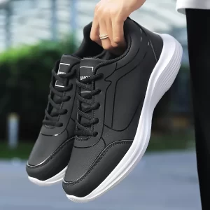 New Men Running Shoes Winter Warm Male Sneakers Anti-slip Breathable Men's Walking Shoes Lace Up Soft Casual Shoes Lightweight - Image 4